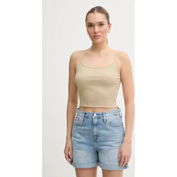 Top Calvin Klein Jeans J20J225312 béžová 80X, vel. L