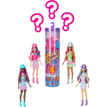Panenka Panenka Barbie Color Reveal 6. série Disco Panenka Tube
