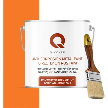 univerzální barva BARVA NA KOV NA REZ PLECH 4v1 ORANŽOVÁ PASTELOVÁ RAL 2003 MATNÁ 5L