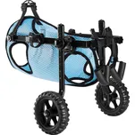 VEVOR Psí 2kolový invalidní vozík modrý…