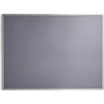 Nástěnka VIRGINIA, 1200x900 mm, šedá, hliníkový rám