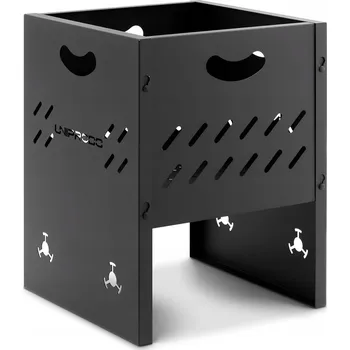 ZAHRADNÍ OHNIŠTĚ 30 x 30 x 40 cm SKLÁDACÍ GRIL