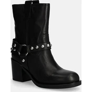 Dámské kozačky Kožené kotníkové boty Aldo ALBAI 13848384.ALBAI černá 99X, EUR 40