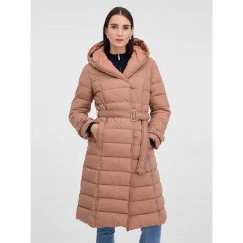 Dámský kabát Orsay Béžový dámský prošívaný kabát ORSAY