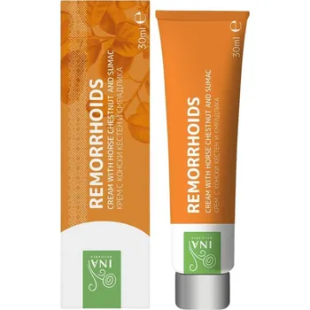 Pleťový krém InaEssentials Remorrhoids zklidňující krém s pagaštanem koňským a škumpou vlasatou 30 ml