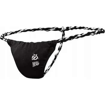 Dámské spodní prádlo Pánská bavlněná tanga s ozdobnou šňůrkou model Sumo - XXL