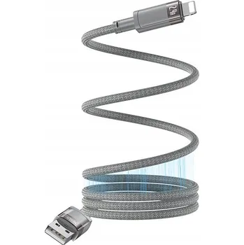 Datový kabel Kabel Yesido USB - Apple Lightning 1 m šedý