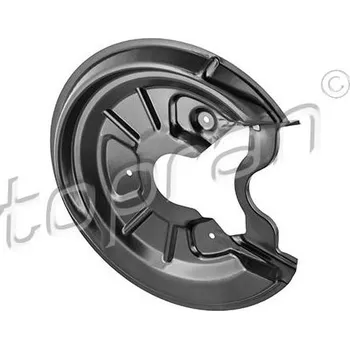 Brzdový systém Ochranný plech proti rozstřikování, brzdový kotouč TOPRAN 116 068