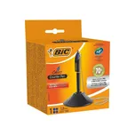 Kuličkové pero BIC 4 barvy s řetízkem a stojánkem, 4barevné kuličkové pero, vyměnitelné náplně,