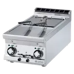 RM GASTRO Fritéza elektrická dvojitá 0,75 kW/l, 8+8 l bez podestavby 400 V | RM - F2/8T-74ET