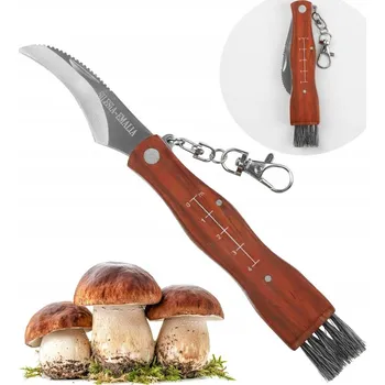 Kuchyňský nůž Nůž Silesia Emalia na houby s zoubkovaným ostřím 7 cm