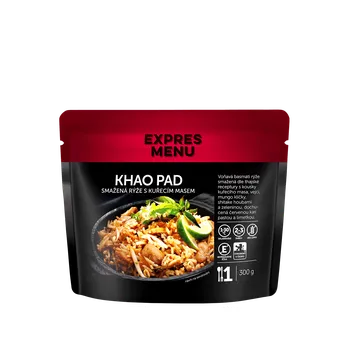 Hotové jídlo EXPRES MENU Khao Pad - Smažená rýže s kuřecím masem 300 g