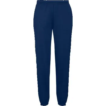 Fruit of the Loom pánské tepláky ELASTICATED CUFF JOG PANTS modré, velikost 3XL