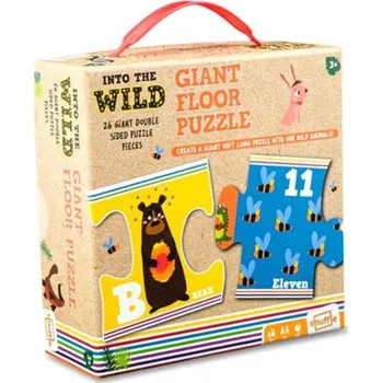 Puzzle Cartamundi Puzzle 26 dílků Shuffle - Obří podlahové Puzzle Into the Wilds