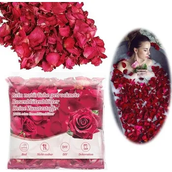 Party dekorace Květinové konfety Hurifeng - 100% pravé sušené okvětní lístky růží, organická dekorace - dekorace z