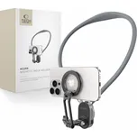 Tech-Protect AC200 MAGNETICKÝ DRŽÁK NA KRK PRO GOPRO A DJI, ŠEDÝ, PASTELKA