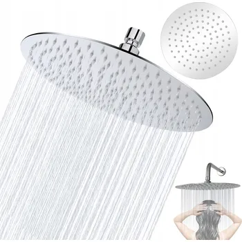 Sprchová hlavice SPRCHOVÁ HLAVICE 30 CM NEREZOVÁ OCEL 304 S CHROMOVOU POVRCHOVOU ÚPRAVOU