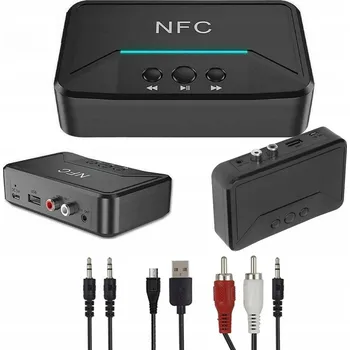 Bluetooth adaptér BLUETOOTH ADAPTÉR PŘIJÍMAČ VYSÍLAČ BT 5.3 AUX RCA NFC