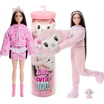 Panenka Barbie Cutie Reveal Panenka Růžová ovečka Sada Hračka 3+ JJP66