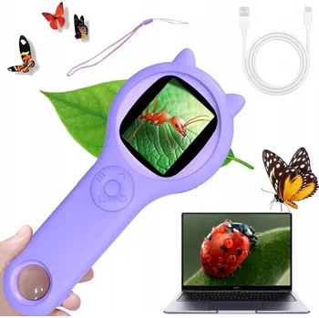 VZDĚLÁVACÍ MIKROSKOP DIGITÁLNÍ PRO DĚTI HRAČKA