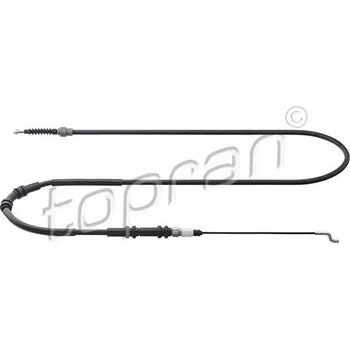 Lanko parkovací brzdy Tažné lanko, parkovací brzda TOPRAN 115 978