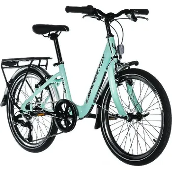 Dětské kolo Kolo LEADER FOX GAMP 20 DÍVČÍ 20" TYRKYSOVÁ 2024 rám 14"