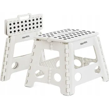 Stolička Stolička skládací protiskluzová židle plošina schůdek 150kg 39 Cm