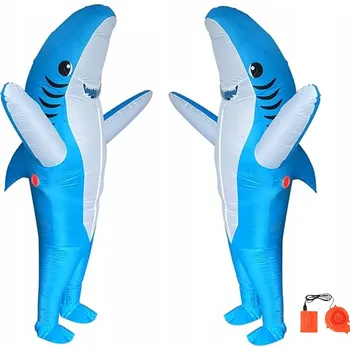 Karnevalový kostým Kostým KOSTÝM Žralok Žralok Shark PRO DOSPĚLÉ 150-195