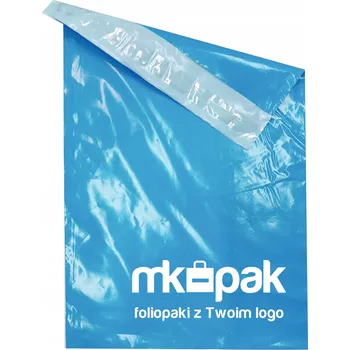 Obálka FÓLIOVÉ OBÁLKY KURÝRNÍ S VAŠÍM LOGEM 260X350 26X35 100 ks modré