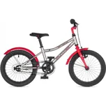 Kolo AUTHOR ORBIT 16 16" STŘÍBRNÁ ČERVENÁ 2024 rám XS"