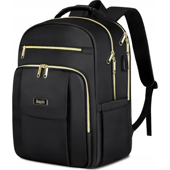 Městský batoh Školní batoh vícekomorový Skaypibs černý