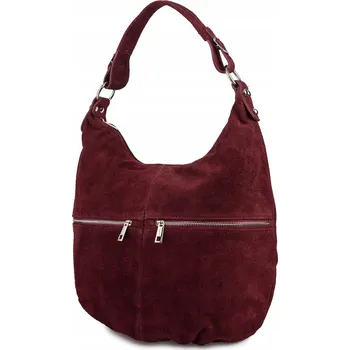 Kabelka Beltimore shopper kabelka z pravé kůže červená