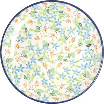 Talíř Dezertní talíř Bolesławiec Umělecká keramika Bolesławiec 20 cm