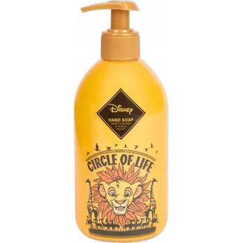 Mýdlo TEKUTÉ MÝDLO NA RUCE S PUMPIČKOU Lví král DISNEY POMERANČ&BROSKEV 500 ml