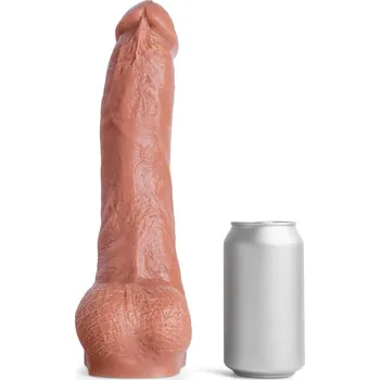 Dildo Mr. Hankey’s Toys Jack Hunter Medium, prémiové silikonové dildo s Vac-U-Lock 30 x 4,8–6,2 cm