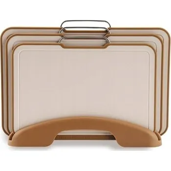 Kuchyňské prkénko Sada 3 prkének na krájení s podstavcem | Maestro MR-1788