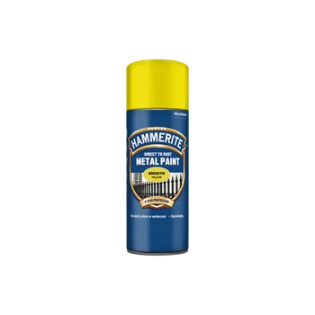 Barva ve spreji Hammerite sprej, Přímo na rez 400 ml žlutý