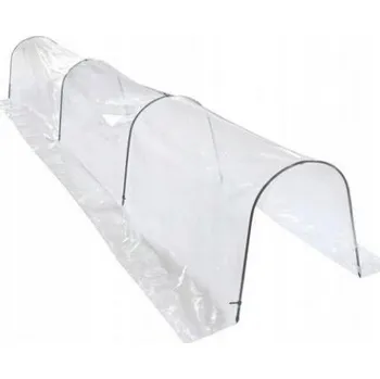 Skleník Fóliový tunel mini skleník zahradní malý ochranný skleník 1,5 x 4 m