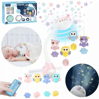 Kolotoč nad postýlku Haba Kolotoč s projektorem 3v1 rA3A1owa