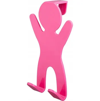 Věšák Háček bez vrtání Bisk růžový