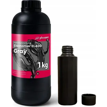 Filament UV Pryskyřice Phrozen Elastomer EL400 Šedá 0,1kg 0,1l pro 3D tiskárnu
