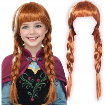 Karnevalový kostým Paruka Hopki zrzavé vlasy 50 cm