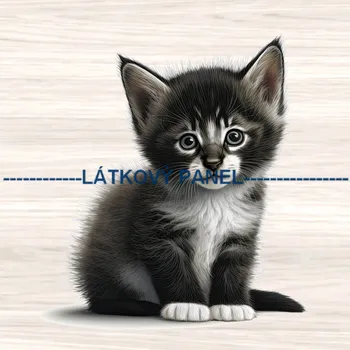 Panel kočárkovina 20 x 20 cm - Kočka - KČ-280