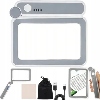 Lupa s LED osvětlením 10x pro seniory a děti