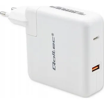 Qoltec Rychlonabíječka GaN FAST 108W 5-20V 3-4.7A USB C