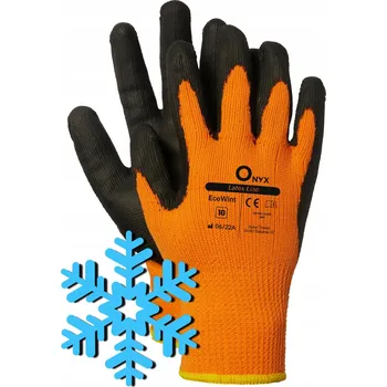 Pracovní rukavice TEPLÉ ZIMNÍ PRACOVNÍ RUKAVICE velikost 10 - XL 1 PÁR EcoWint
