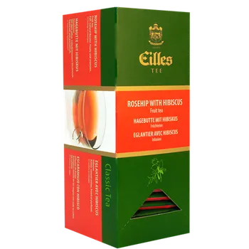 Čaj Eilles Tea Šípkový čaj s ibiškem 25x 2,5 g