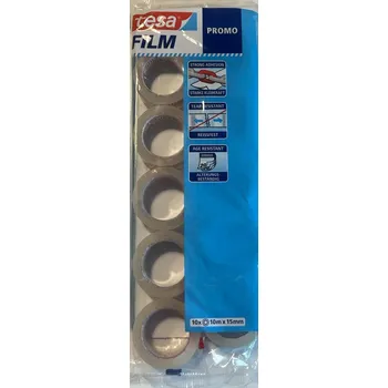 Průhledná lepicí páska Tesa Film 10 Ks 10 m x 15 mm /P3