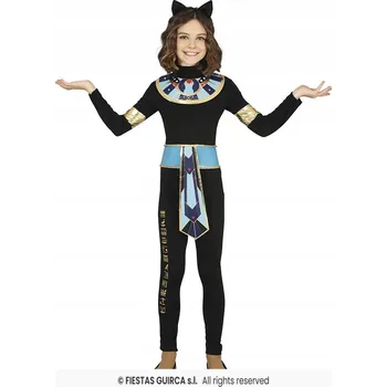 Karnevalový kostým KOSTÝM EGYPTSKÁ KOČKA KOČIČKA STAROVĚKÝ EGYPT KARNEVALOVÝ KOSTÝM 116