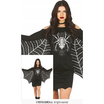 Karnevalový kostým Dámský šaty pavoučích šatů vel L